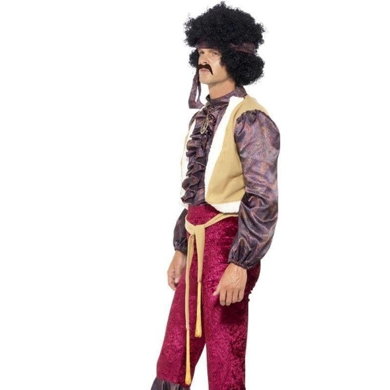 70s Psychedelic Rocker Costume Adult Purple_3 sm-43186L