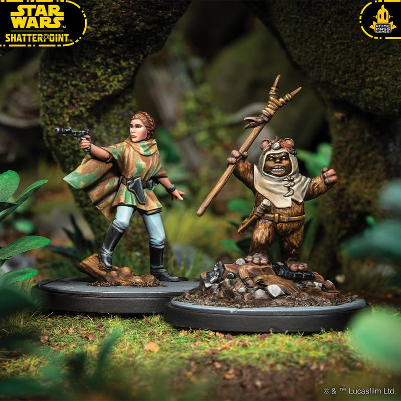 Atomic Mass Games Star Wars Shatterpoint Ee Chee Maa! Squad Pack - Tabletop Miniatures Game, Strategy Game for Kids and Adults, Ages 14+, 2 Players, 90 Minute Playtime, Made