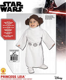 Princess Leia Toddler Romper Star Wars White Fleece