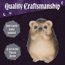 Three Wise Hedgehog Figurines Hedgehogs 9cm 8
