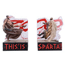 300 This Is Sparta Battle Bookends 24cm 2