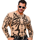 Tribal Tattoo Shirt Natural Look