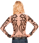 Tribal Tattoo Shirt Natural Look