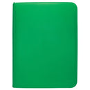 Ultra PRO - Vivid 9-Pocket Zippered PRO-Binder: (Green) - Protect Up to 360 Collectible Trading Cards, Sports Cards or Valuable Gaming Cards, Ultimate card Protection
