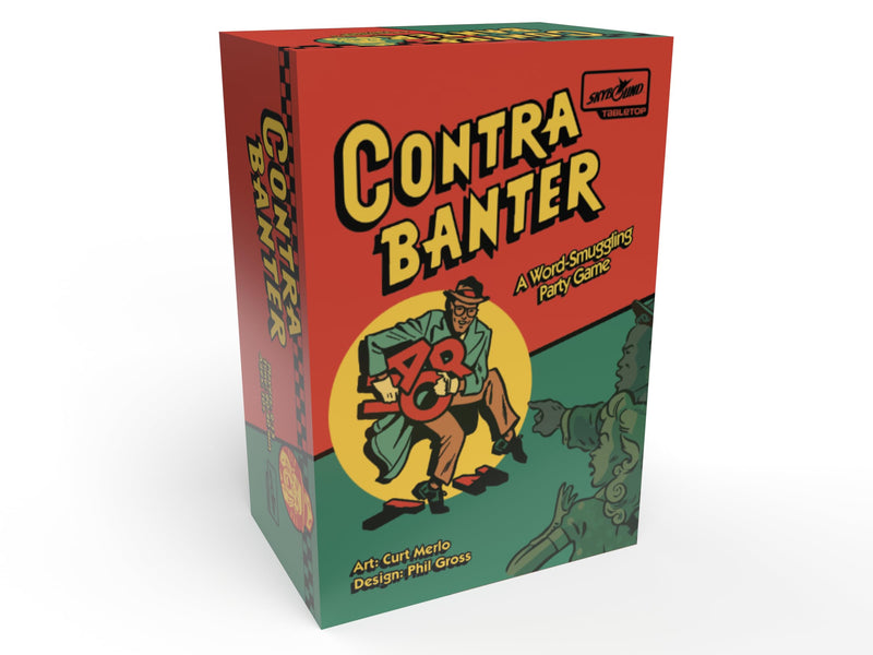 Skybound Games Contrabanter - The Ultimate Word-Smuggling Party Card Board Game for 2 to 15 Players Ages 10+ - Fun Fast-Paced Team-Based Deduction and Strategy Game