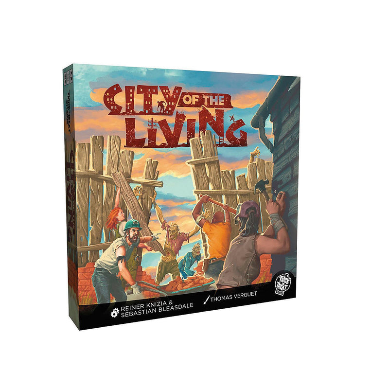 City of The Living by Trick Or Treat Studios, Strategy Board Game, for 2 to 4 Players and Ages 14+