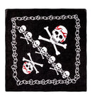 Pirate Skulls Bandana 55X55 Cm - 100% Cotton