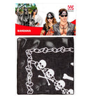 Pirate Skulls Bandana 55X55 Cm - 100% Cotton