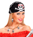 Pirate Skulls Bandana 55X55 Cm - 100% Cotton