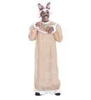 Grandma Wolf  Dress, Bonnet 