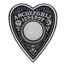 Black and White Spirit Board Tea Light Holder 9.5cm 3