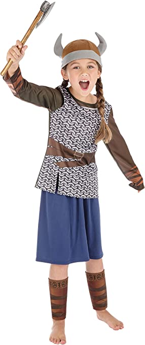 Viking Girl Childrens Costume