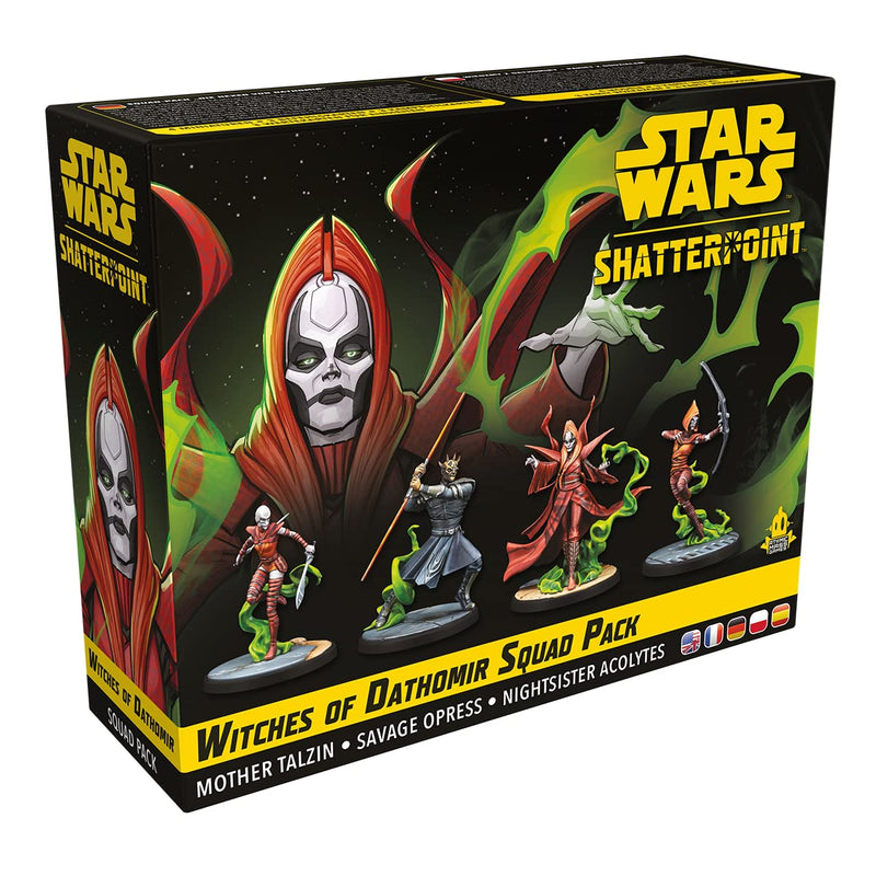 Star Wars Shatterpoint Witches of Dathomir SQUAD PACK - Tabletop Miniatures Game, Strategy Game for Kids and Adults, Ages 14+, 2 Players, 90 Minute Playtime, Made by Atomic Mass Games