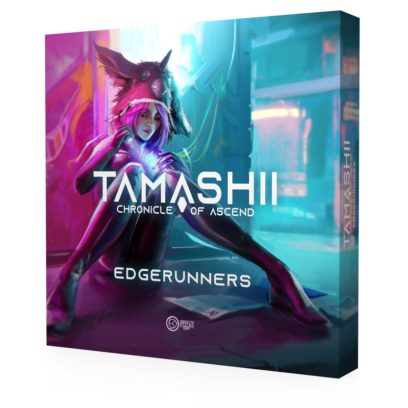 Awaken Realms Tamashii: Chronicle of Ascend Edgerunners Miniatures - Exquisite Fantasy Figures for Tabletop Gaming, Sci-Fi Strategy Game, Ages 14+, 1-4 Players, 45-90 Min Playtime, Made