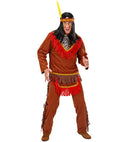 Indian  Coat, Pants, Headband With Feather 