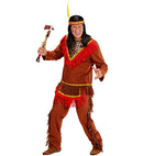 Indian  Coat, Pants, Headband With Feather 