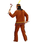 Indian  Coat, Pants, Headband With Feather 