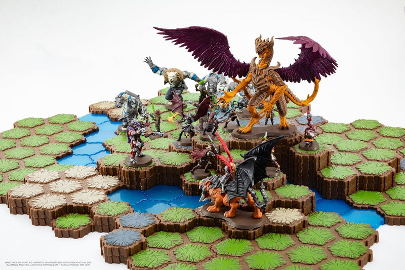 Heroscape Age of Annihilation Master Set -Standard Edition contains a ton of content to support hours of epic 2-player gaming sessions. For 2 Players, Ages 14 and up Contains 20 Miniatures,