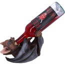 Black Bat Guzzler Wine Bottle Holder Guzzlers 23cm 4