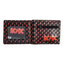 ACDC Logo Leather Lightning Chained Wallet Purse 11cm 4