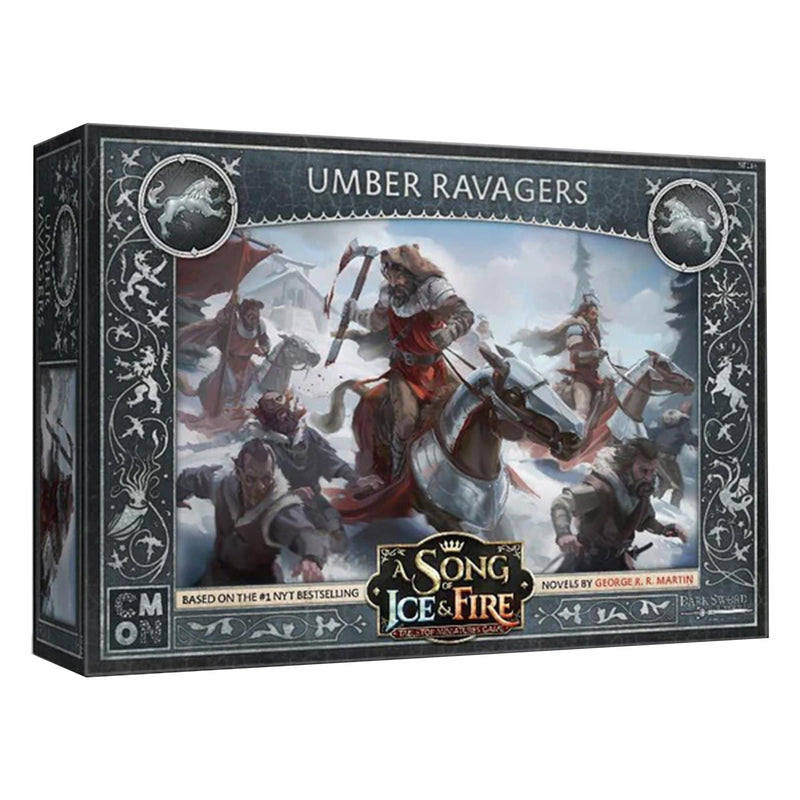 CMON A Song of Ice and Fire Tabletop Miniatures GameHouse Umber Ravagers Unit Box - Swift and Merciless Cavalry! Strategy Game for Adults, Ages 14+, 2+ Players, 45-60 Min Playtime, Made