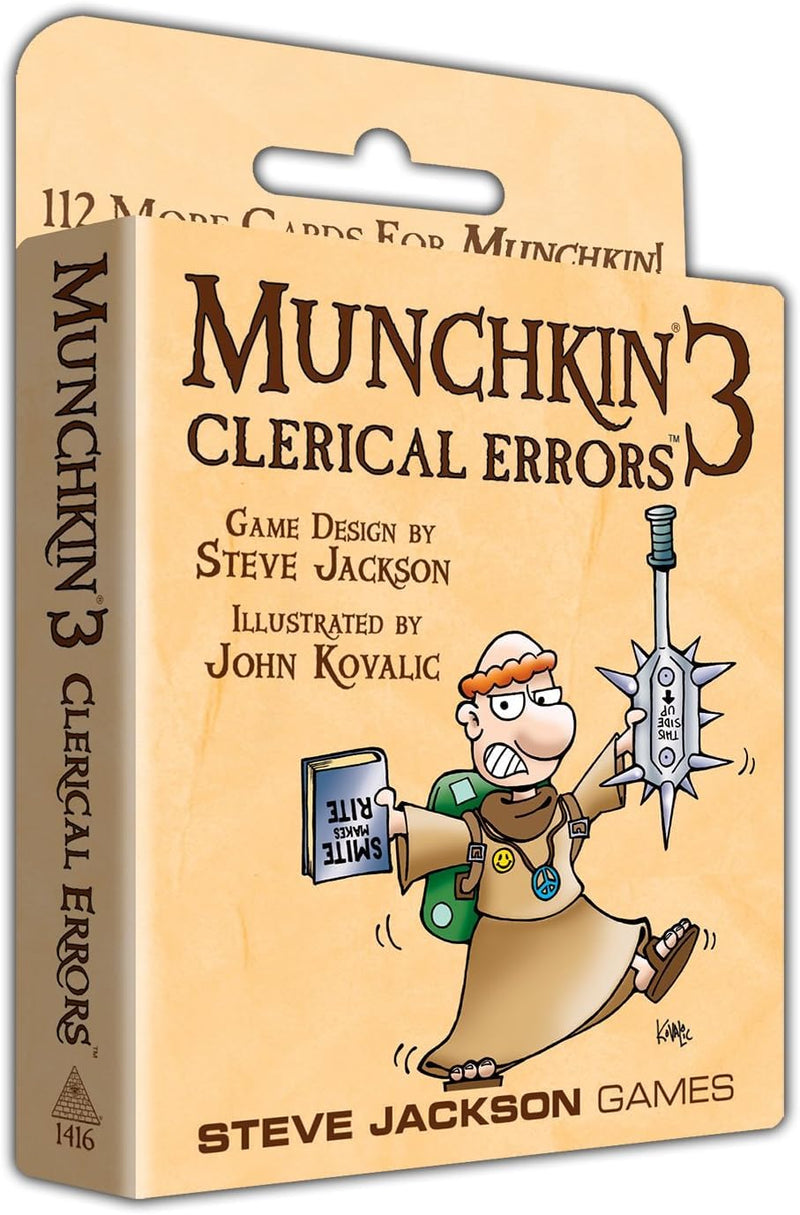 Steve Jackson Games Munchkin 3 - Clerical Errors, Multi