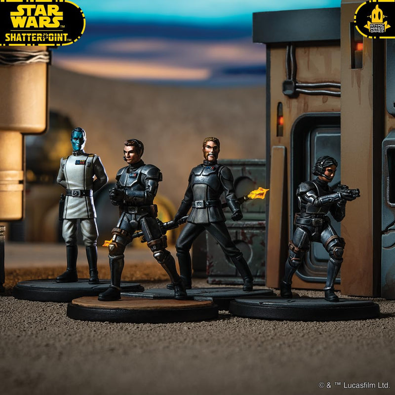 Atomic Mass Games Star Wars Shatterpoint Not Accepting Surrenders Squad Pack - Tabletop Miniatures Game, Strategy Game for Kids and Adults, Ages 14+, 2 Players, 90 Minute Playtime, Made