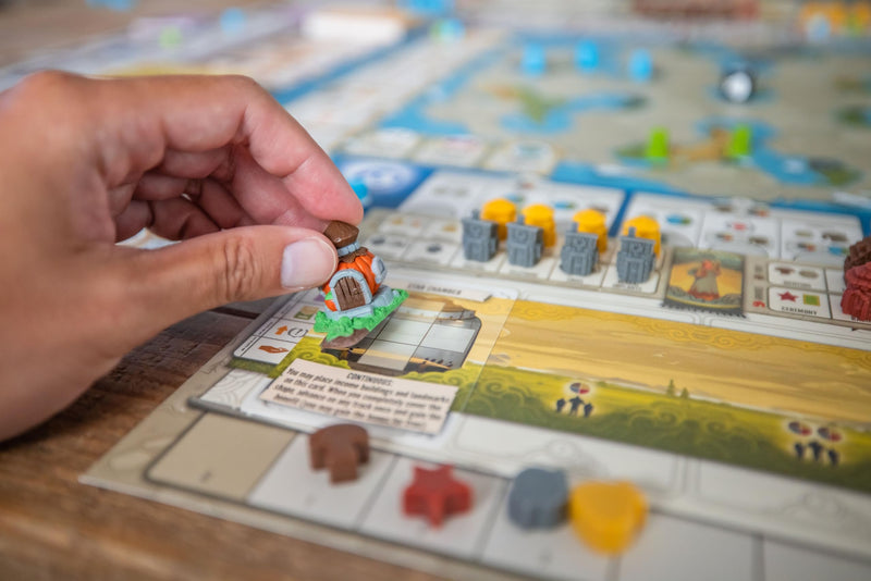 Stonemaier Games: Tapestry: Arts & Architecture Expansion | Add to Tapestry (Base Game) | New Capital City Mats, New Advancement Track, New Civilizations, and More | Ages 14+, 1-5 Players, 120 Mins