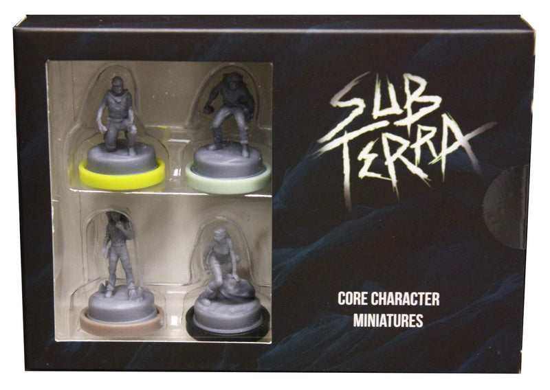 Inside The Box | Sub Terra: Core Miniatures | Board Game Miniatures | Ages 14+ | 1-6 Players | 60 Minutes Playing Time