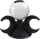 Celtic Triple Moon Crystal Ball Holder 10cm 3
