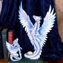 Anne Stokes Age of Dragons Adult Silver Dragon Figurine 31.5cm 6