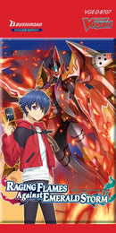 Bushiroad - Vanguard Will+Dress - Booster D-BT07 Raging Flames Against Emerald Storm - English Version