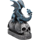 Blue Dragon and Skulls Year Keeper Gothic Calendar 14cm 6