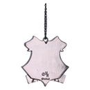 Harry Potter Hogwarts Crest Silver Weighted Hanging Ornament 6cm 3