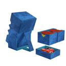 Stronghold 200+ XL Convertible Deck Box | Double-Sleeved Card Storage | Card Game Protector with Accessories Drawer | Nexofyber Surface | Holds up to 200 Cards |