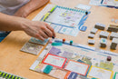 Stonemaier Games: Stamp Swap | A Competitive Stamp Collecting Strategy Board Game for Adults and Family | Curate The Most Beautiful and Well-Focused Stamp Collection | 1-5 Players, 60 Mins, Ages 14+