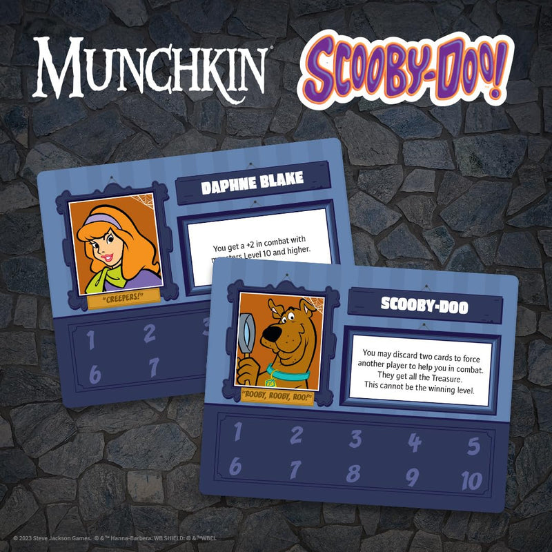 Munchkin Scooby-Doo Card Game | Based on The Steve Jackson Munchkin Series | Featuring Scooby-Doo and Mystery Inc. Characters | Officially Licensed Card Game