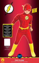 Deluxe Flash Boys Muscle Costume DC Comics 2 rub-640854M MAD Fancy Dress