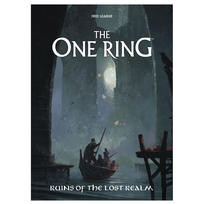 Free League The One Ring: Ruins of The Lost Realm - Expansion Hardcover Book, RPG Medium