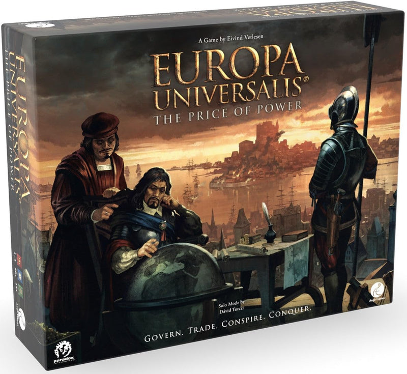 Europa Universalis: The Price of Power - A Board Game by Aegir Games – 1-4 Players - 90-300 Minutes of Gameplay - Games for Family Game Night - For Teens and Adults Ages 14+ - English Version