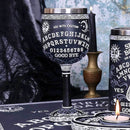 Black and White Spirit Board Goblet Glass 7