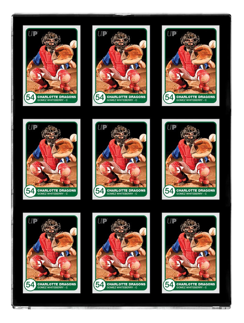 Ultra PRO Black Border ONE Touch 9 Graded Card Display Case Show Off Protect