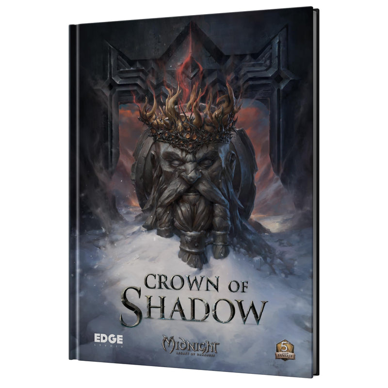 EDGE Studio Midnight Legacy of Darkness: Crown of Shadow SOURCEBOOK - Fantasy Roleplaying Game, Storytelling Strategy Game for Adults, Ages 14+, 2+ Players, 1+ Hour Playtime, Made by EDGE Studio