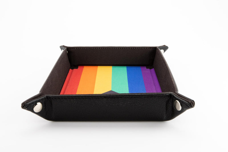 FanRoll by Metallic Dice Games Pride Dice Tray