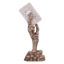 Ace of Spades Up Your Sleeve Skeletal Hand Card Figurine 18.4cm 3