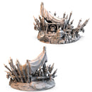 Awaken Realms Tainted Grail: Kings of Ruin Campsite Miniature Upgrade - Upgrade Your Character's Home Base! Ages 14+, 1-4 Players, 2-3 Hour Playtime, Made