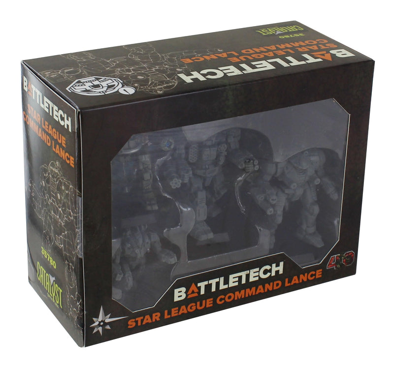 Catalyst Game Labs | BattleTech: Star League Command Lance | Miniatures Game | Ages 14+ | 2+ Players | 30+ Minutes Playing Time