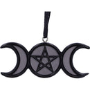 Witching Wares Triple Moon Magic Hanging Ornament 7.5cm 5