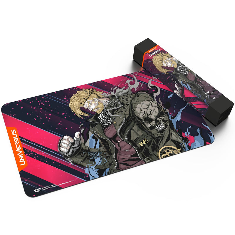 UniVersus: Tekken 8: Paul Playmat - 24 x 14 Neoprene Mat,, Rubber Backing, Tabletop Card Game Accessory, UVS Games, Licensed