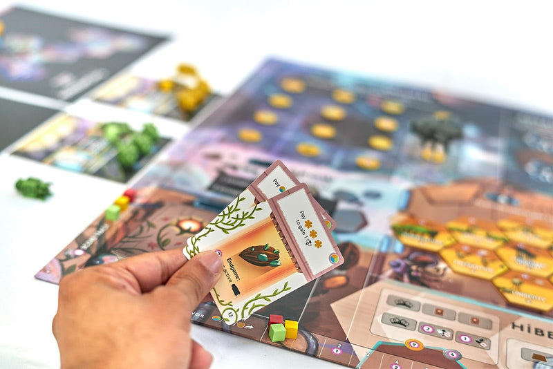 Stonemaier Games: Apiary (Base Game) by Connie Vogelmann | A Strategy Board Game About Hyper Intelligent Bees in Space | Build Your Hive, Explore Outer Space, Grow Your Colony | 1-5 Players, 90 Mins